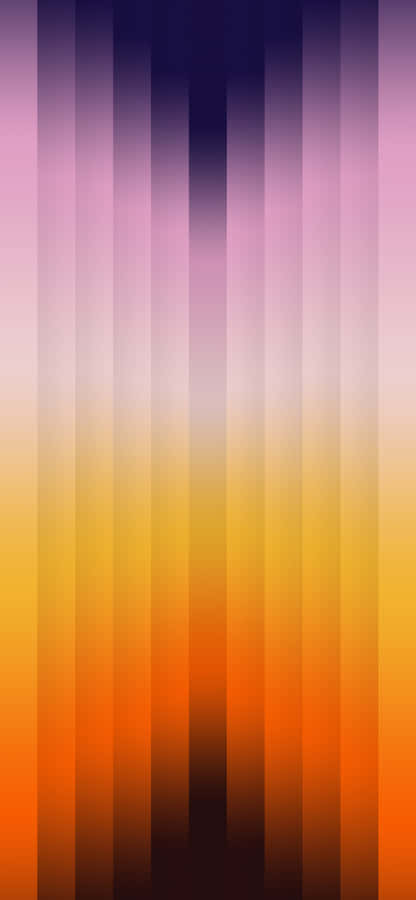 A Colorful Abstract Background With Orange, Yellow And Blue Stripes Wallpaper
