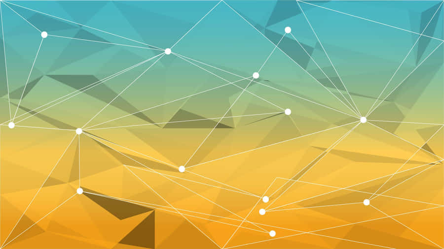 A Colorful Background With A Triangle Pattern Wallpaper