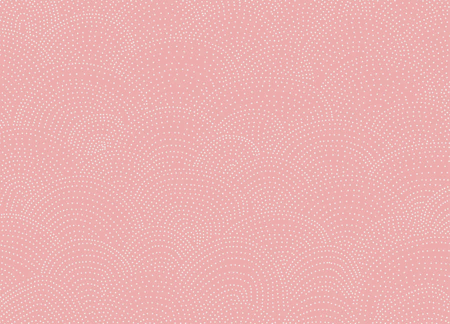A Colorful Pattern Of Pink Polka Dots Wallpaper