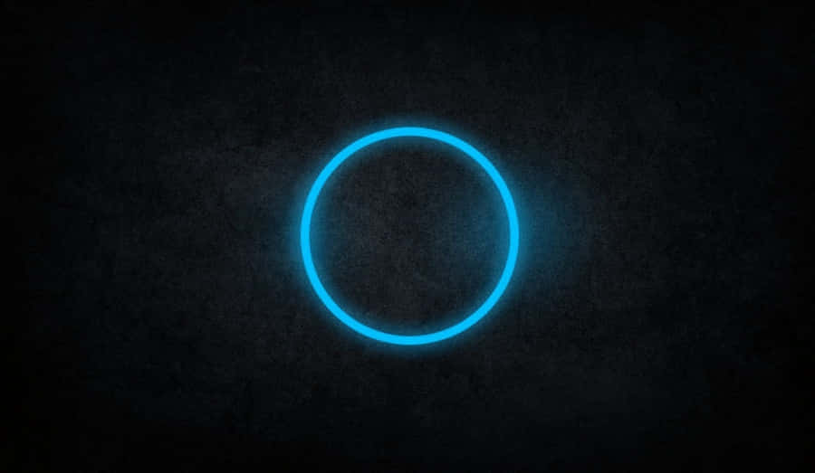 A Cool Dark Desktop Background Featuring A Vibrant Cityscape Wallpaper