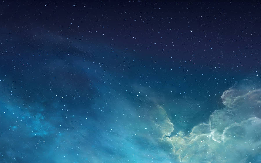 A Crisp, Star-filled Night Sky Wallpaper