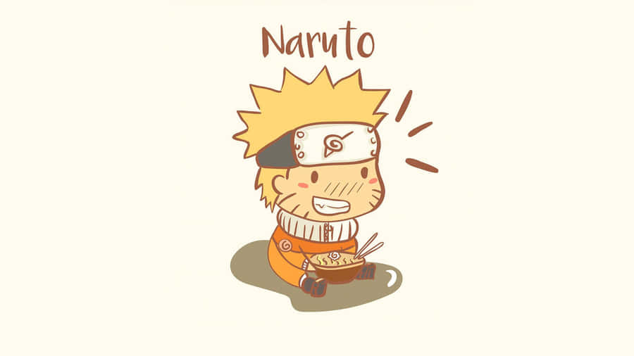 A Cute Naruto Chibi For All Fans Wallpaper