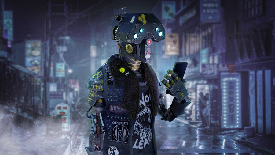 A Dark World Awaits In Cyberpunk 1920x1080 Wallpaper