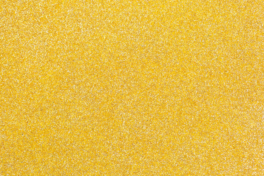 A Dazzling Array Of Yellow Glitter Wallpaper