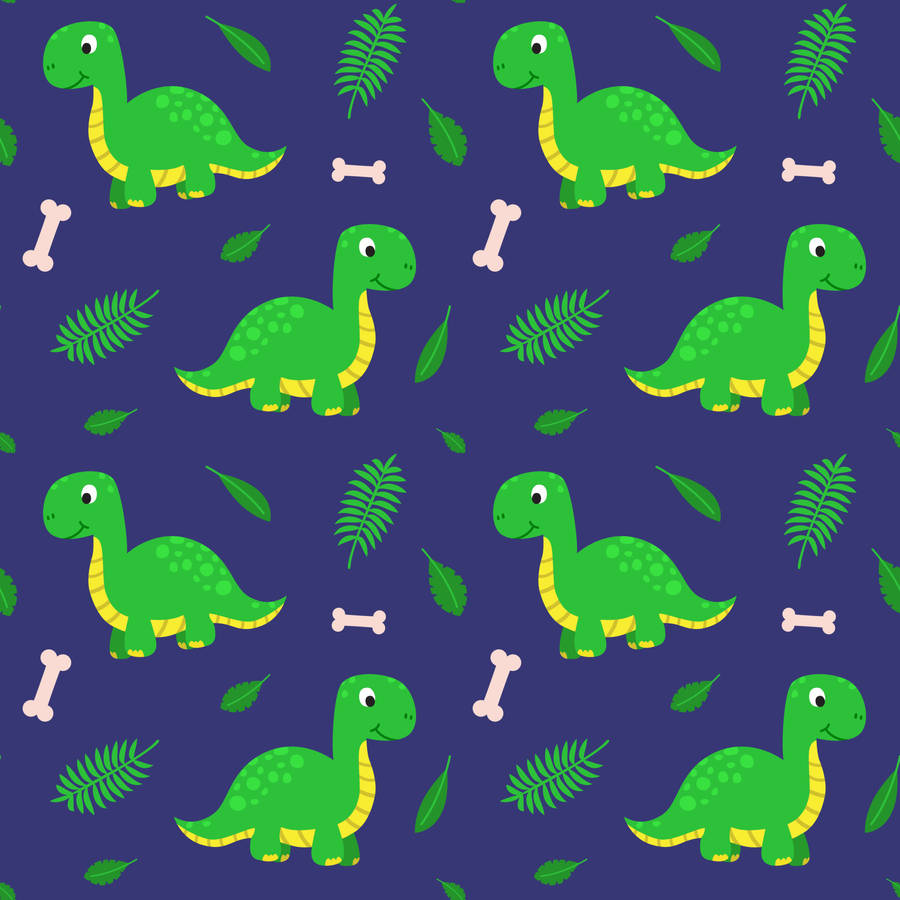 A Dinosaur Gets Silly With A Party Hat Wallpaper