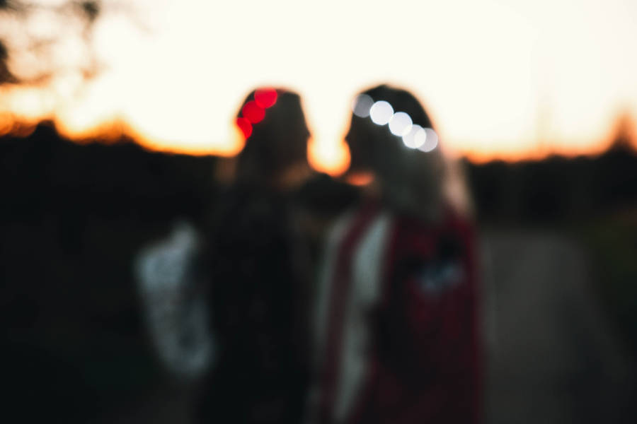 A Display Of Pride In The Lesbian Community Wallpaper