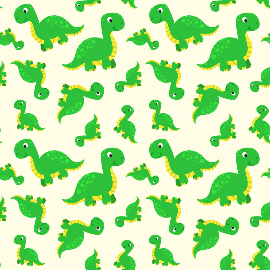A Funny Dinosaur With A Big Smile Wallpaper