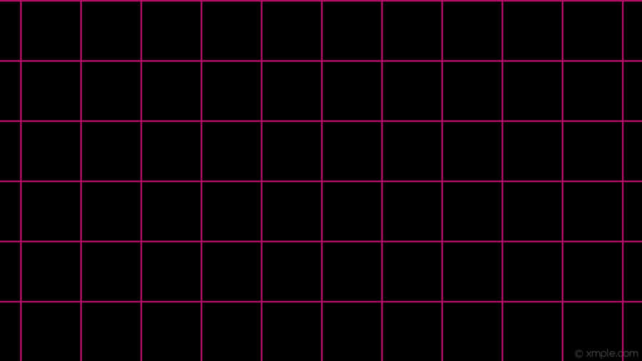 A Geometric Grid Of Hot Pink For A Unique Visual Experience Wallpaper