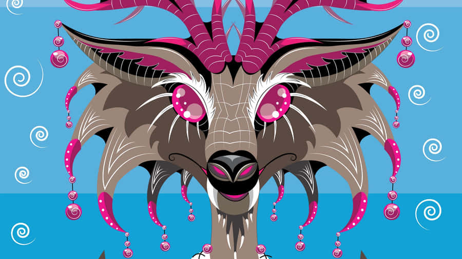 A Giant Monster Lurking In The Shadows Wallpaper