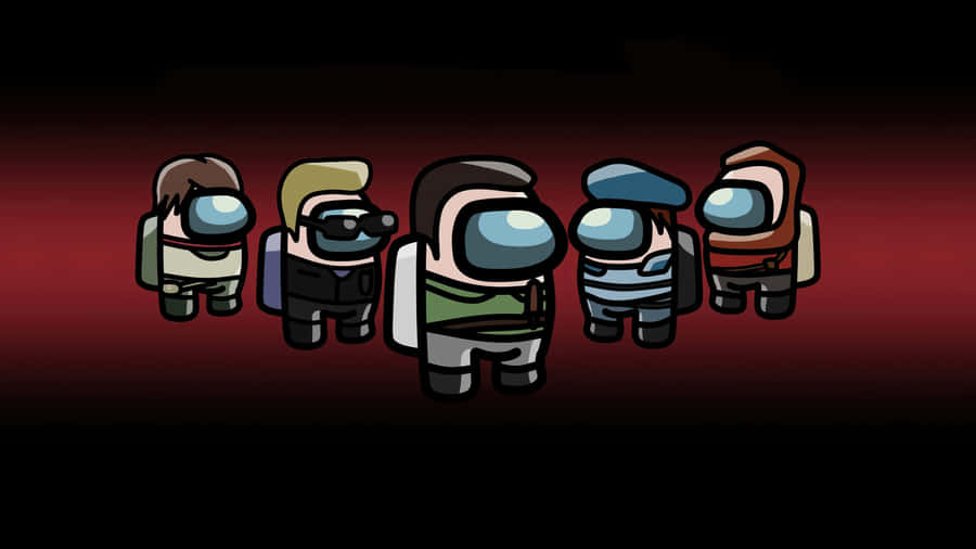 A Group Of People In Space Suits Wallpaper