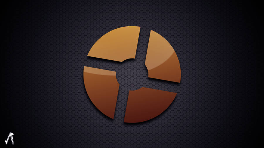 A Logo With A Circle On It Wallpaper