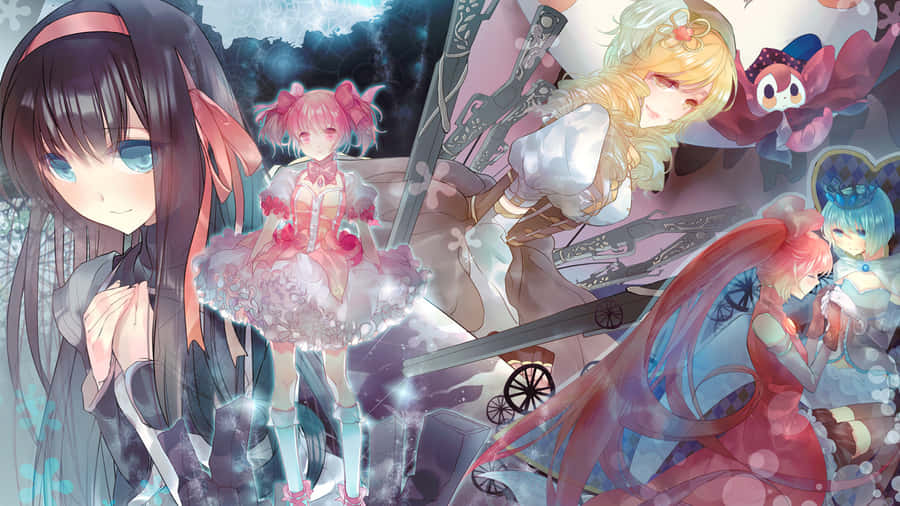 A Magical Girl Grieves Wallpaper