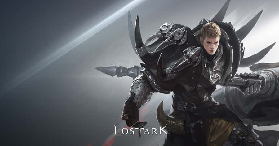 A Man In Armor With A Sword Wallpaper