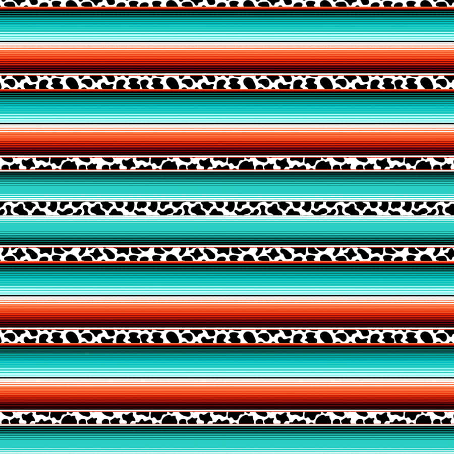 A Mexican Pattern With Black And White Stripes Wallpaper