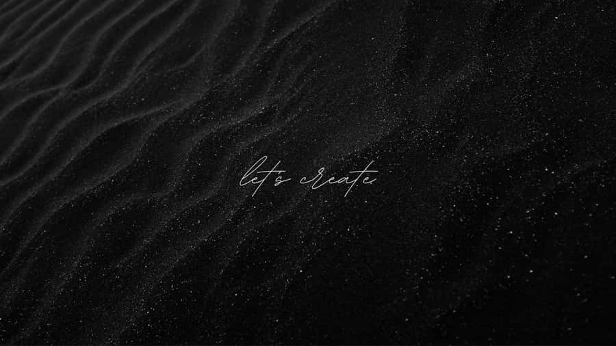 A Minimal Chic Desktop Setup Wallpaper