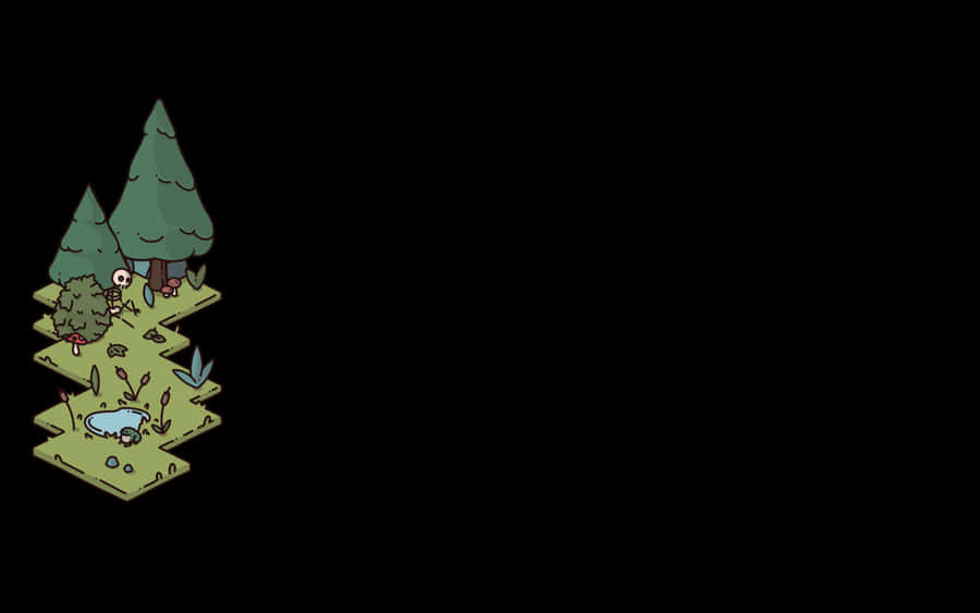 A Minimalist Christmas Desktop To Get You In The Holiday Spirit Wallpaper