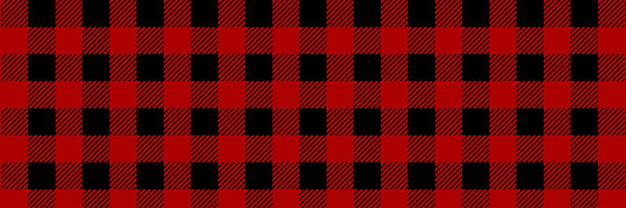 A Modern Red And Black Plaid Pattern Wallpaper