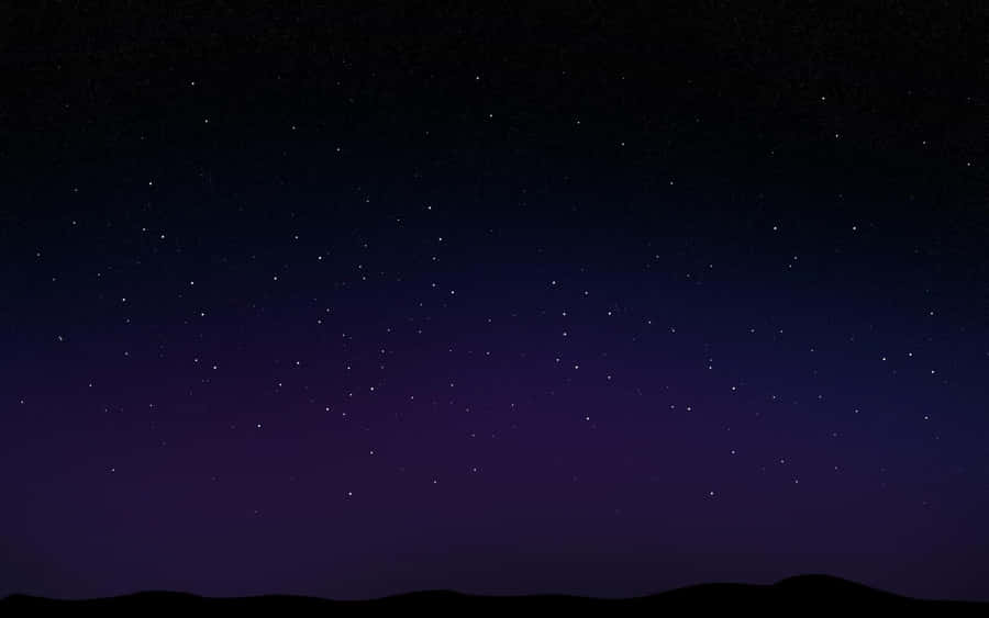 A Mystical Night Sky Filled With Stars. Wallpaper
