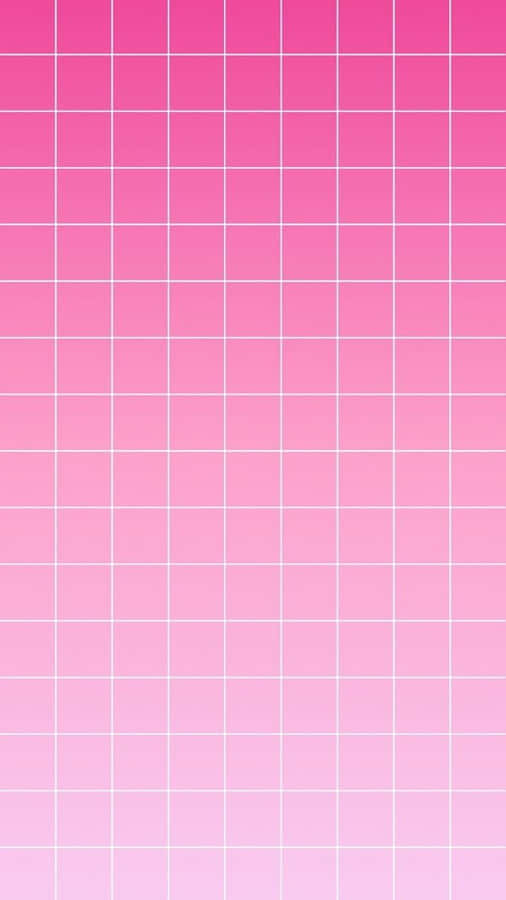 A Parallel Pink And White Grid On A Textured Background Wallpaper
