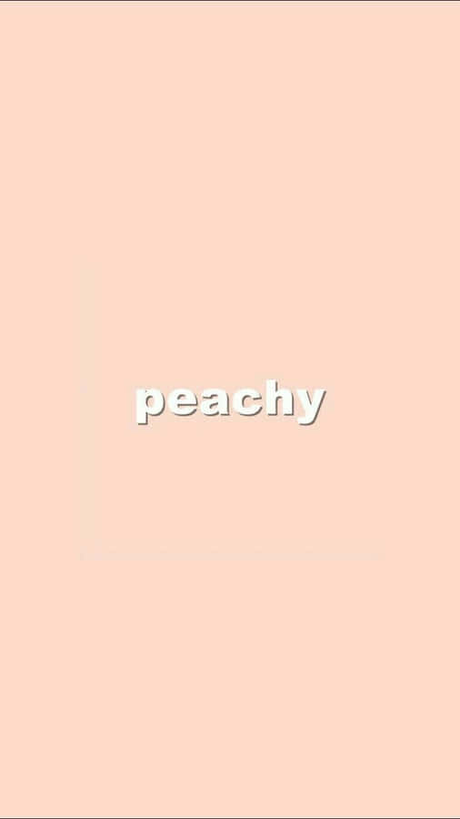 A Pastel Peach Oasis - Relax And Rejuvenate Wallpaper