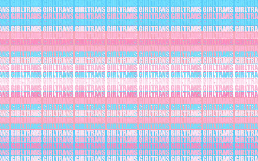 A Pink And Blue Striped Pattern Wallpaper
