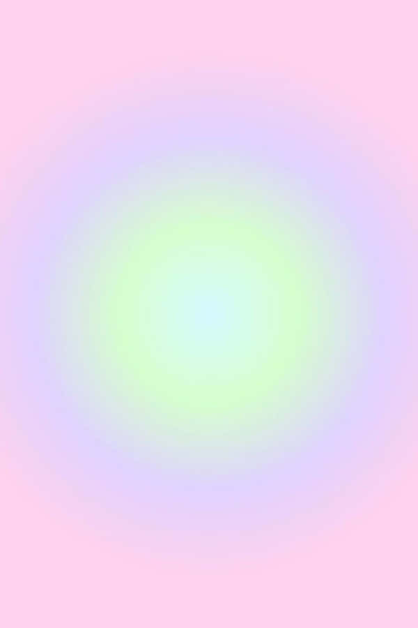 A Pink And Green Background With A Circular Shape Wallpaper