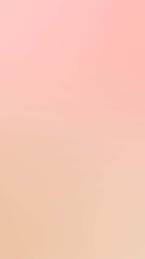 A Pink And Peach Background With A White Airplane Wallpaper