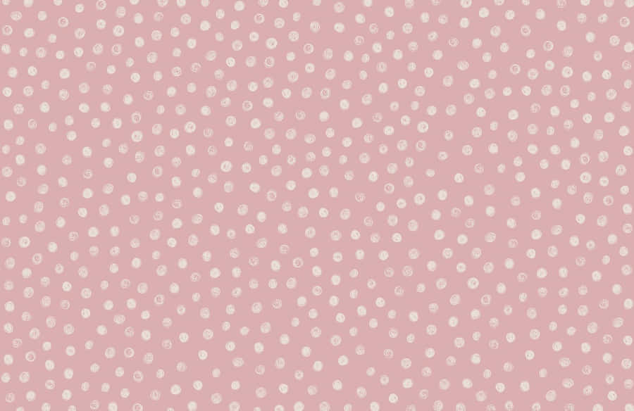 A Pink And White Polka Dot Wallpaper Wallpaper
