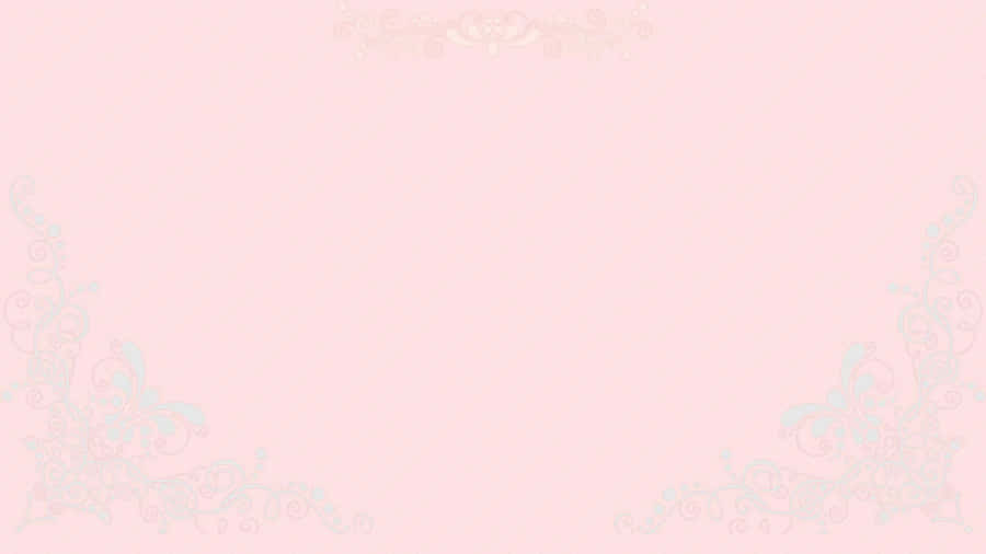 A Pink Background With A Floral Pattern Wallpaper