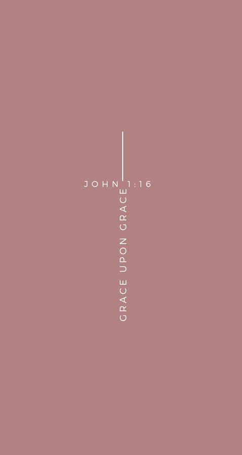 A Pink Background With The Words Christianity Wallpaper