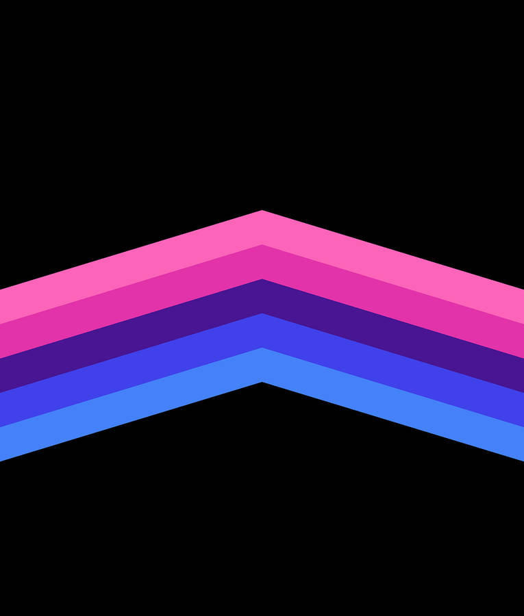A Pink, Blue, And Purple Arrow Png Wallpaper