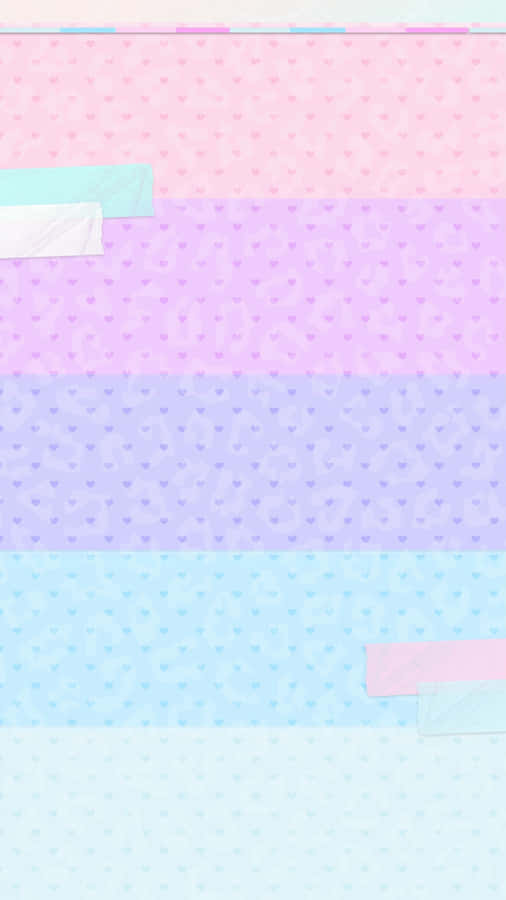 A Pink, Blue, And Purple Background With A Rainbow Wallpaper