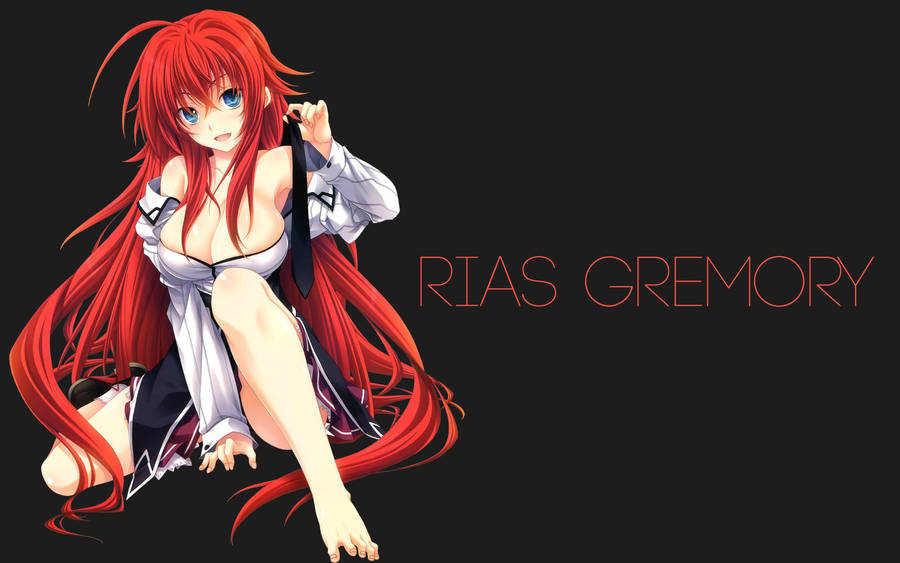 A Poster For The Hit Anime Series, Highschool Dxd Wallpaper
