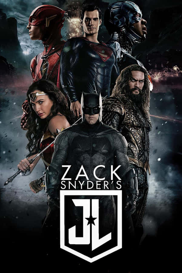 A Poster For Zack Snyder's Justice League Wallpaper