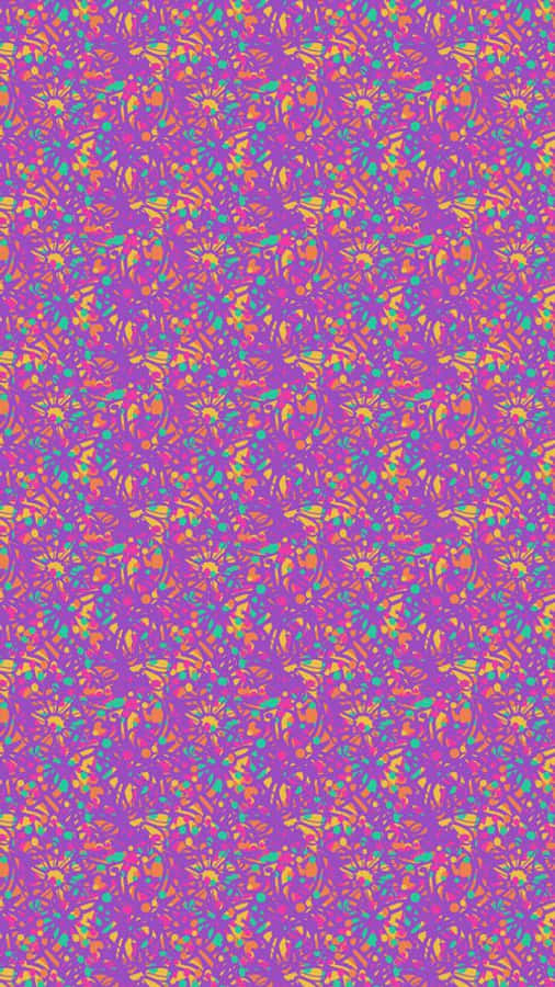 A Purple And Pink Pattern With A Lot Of Small Dots Wallpaper