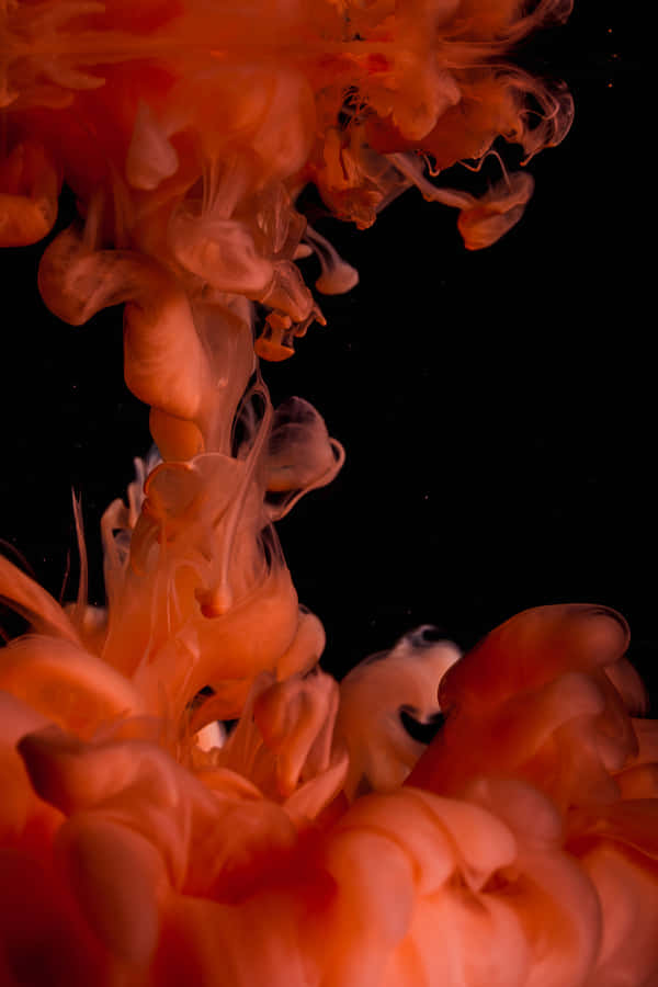 A Red And Orange Color Combination Striped Pattern Wallpaper