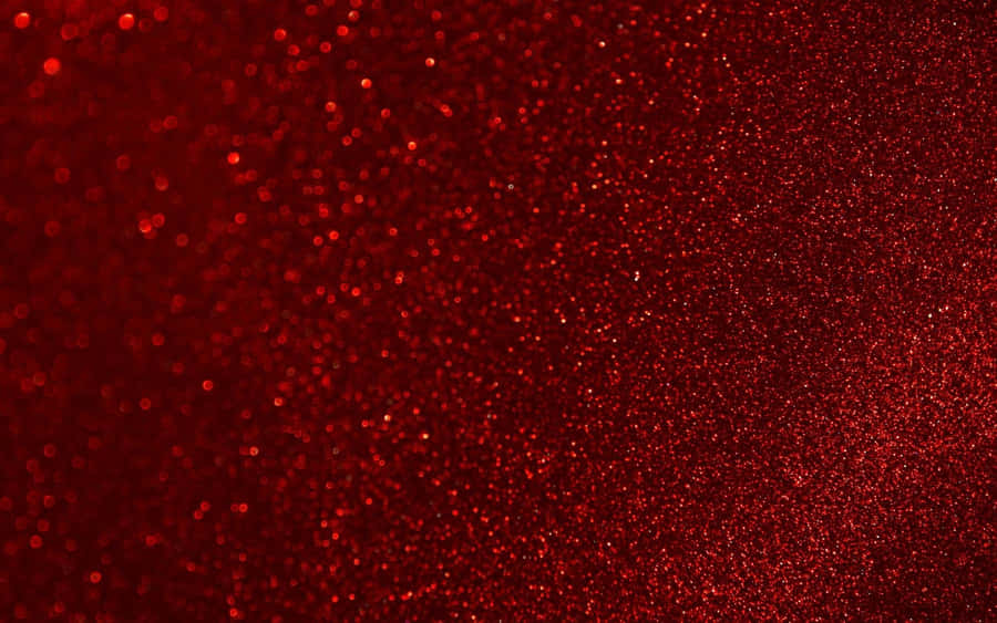 A Red Glitter Background Wallpaper