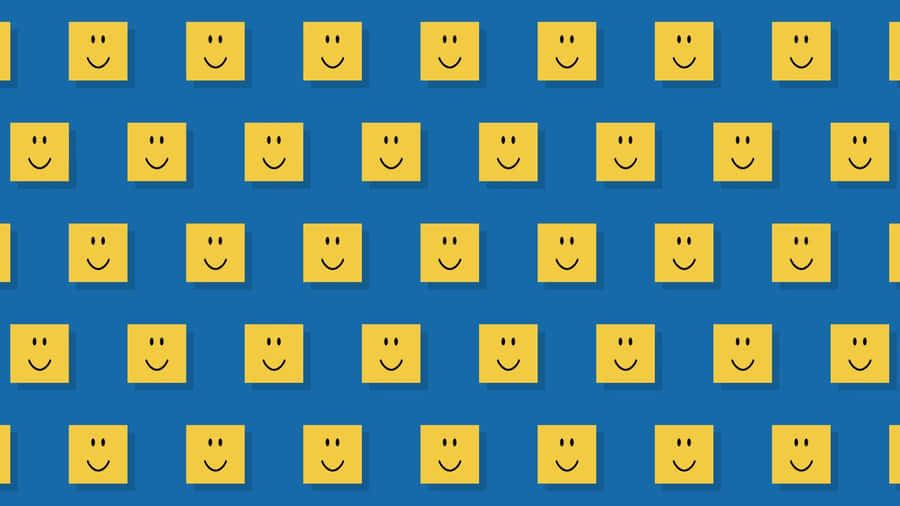 A Roblox Noob Out On An Adventure Wallpaper