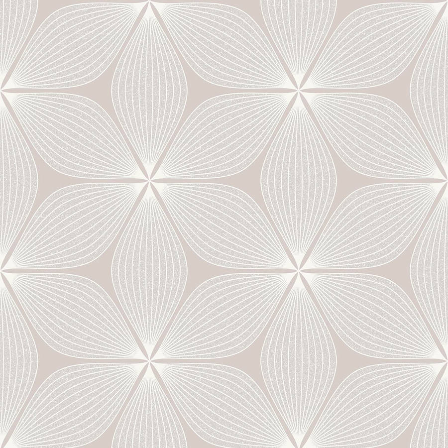 A Rose, Composed Of Geometric Shapes Wallpaper