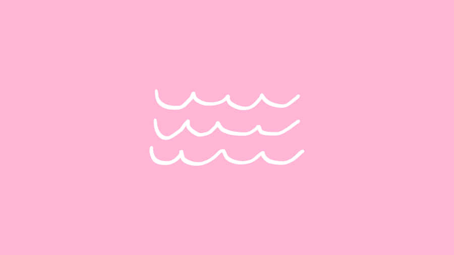 A Simple Pink Expression Of Minimalism Wallpaper