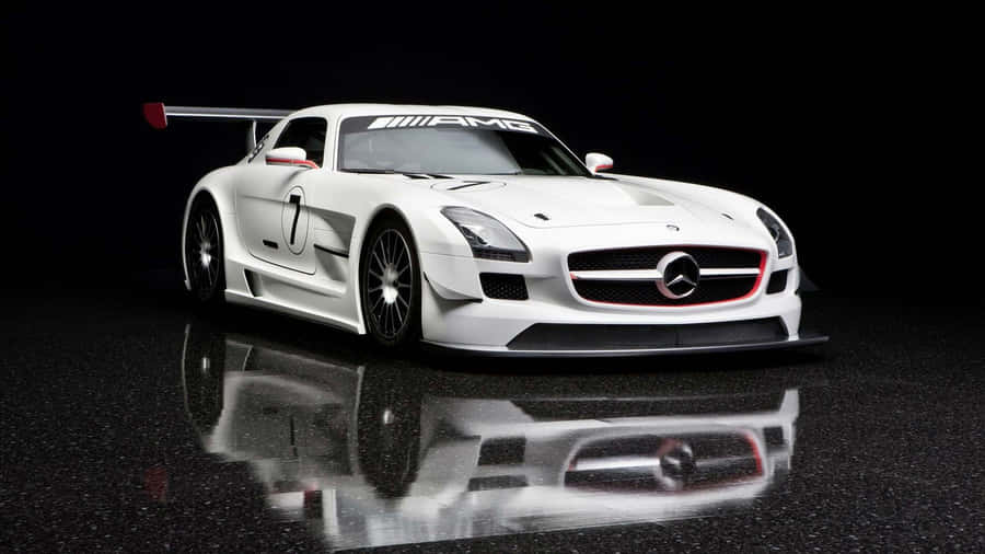 A Stylish Mercedes-benz Car In All Its Hd Glory Wallpaper