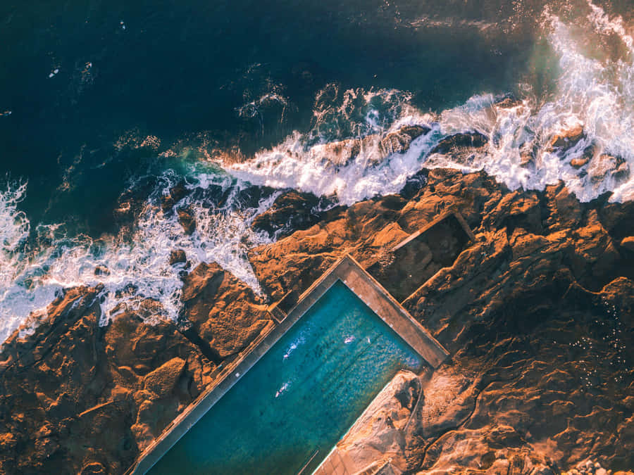 A Tranquil Paradise Awaits At The Picturesque Tropical Island Wallpaper