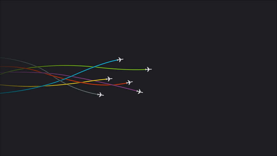 A Vibrant Abstract Artwork With Soft Pink, Mauve And Powder Blue Colors Wallpaper