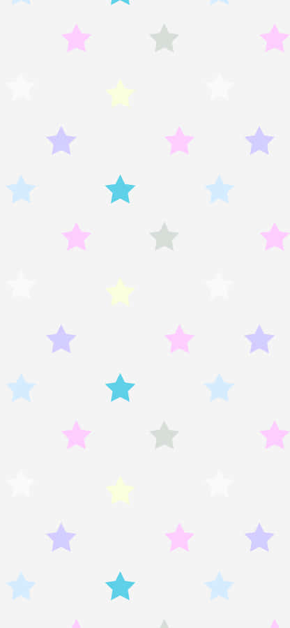 A Vibrant Purple Star Shines In The Night Sky Wallpaper