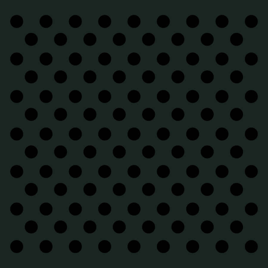 A Wallpaper Illustrating An Array Of Black Dots Against A Bright Pink Background. Wallpaper