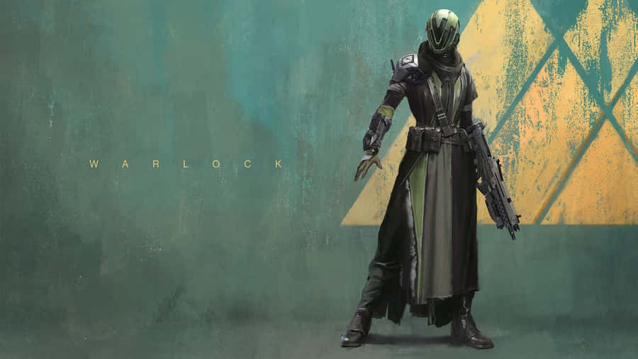 A Warlock From Destiny 2, Ready For Action. Wallpaper