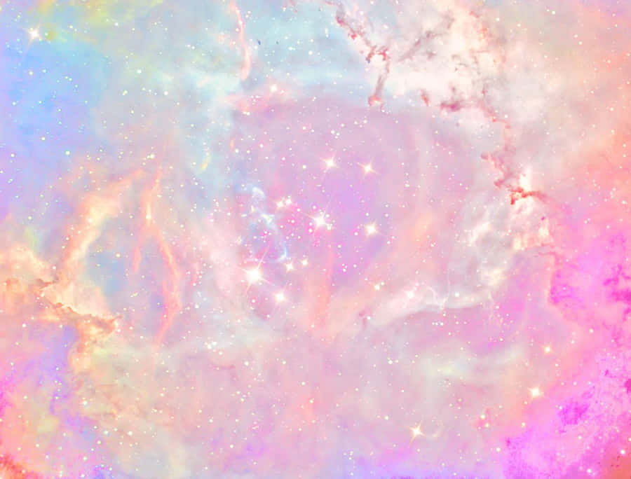 A Whimsical View Of The Stars Wallpaper