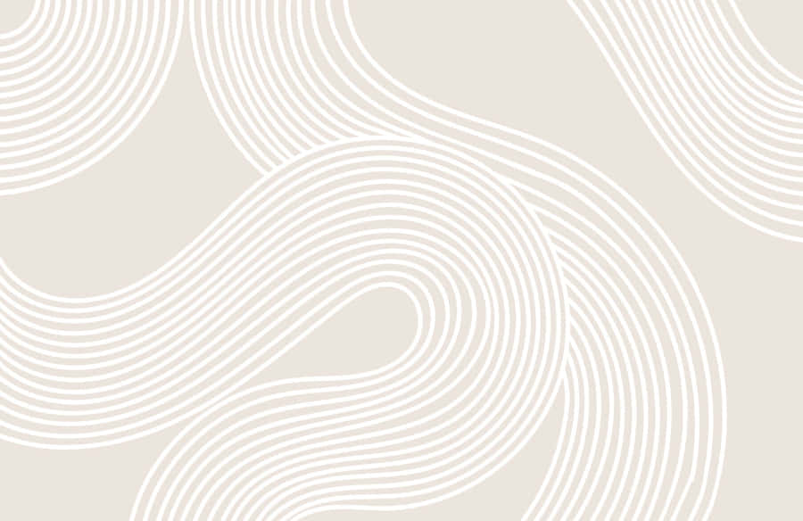 A White Wallpaper With A Wavy Pattern Wallpaper