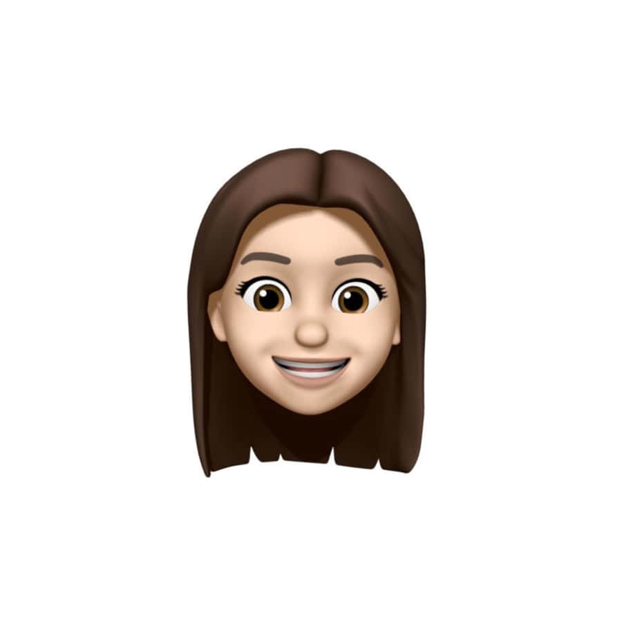 A Woman's Face With Brown Hair Wallpaper