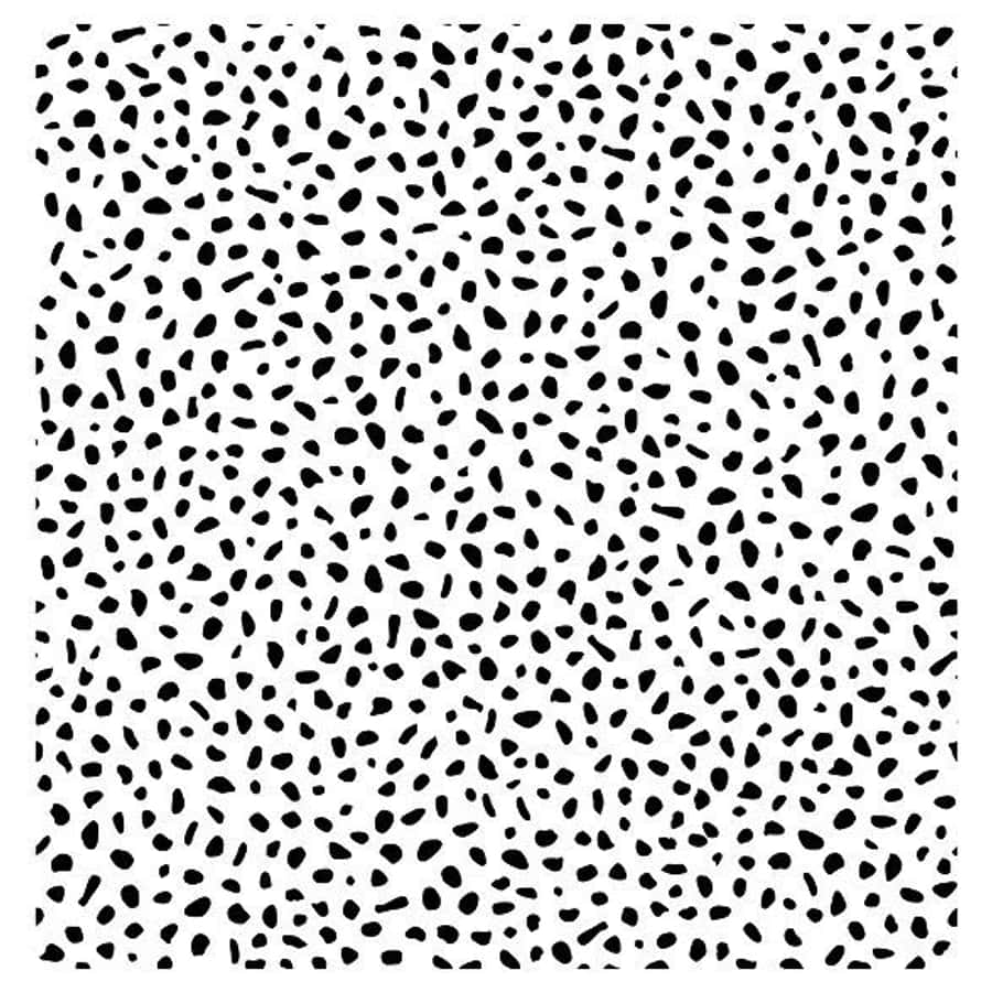 Abstract Background Of Black Dots Wallpaper